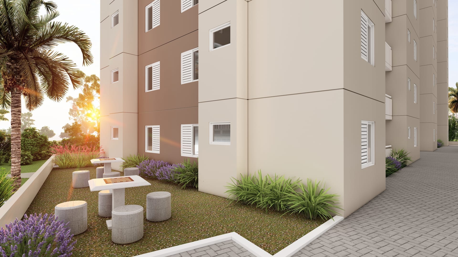 Praça de jogos do Residencial Braúna